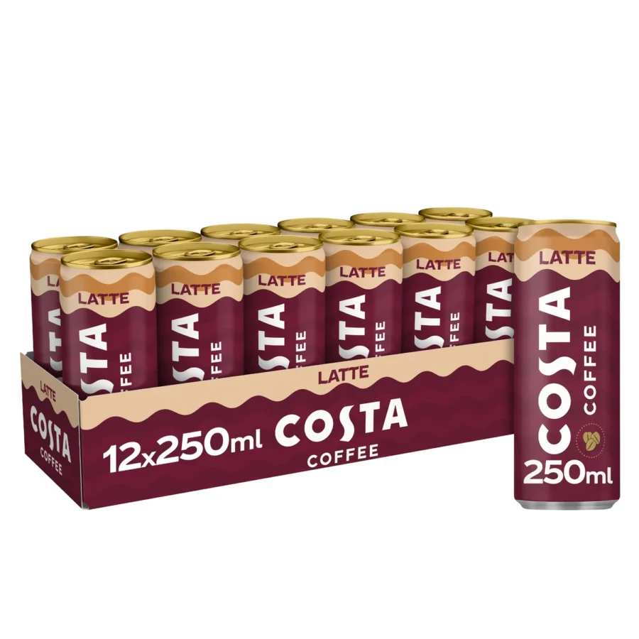 Costa Coffee Latte 12 x 250 ml