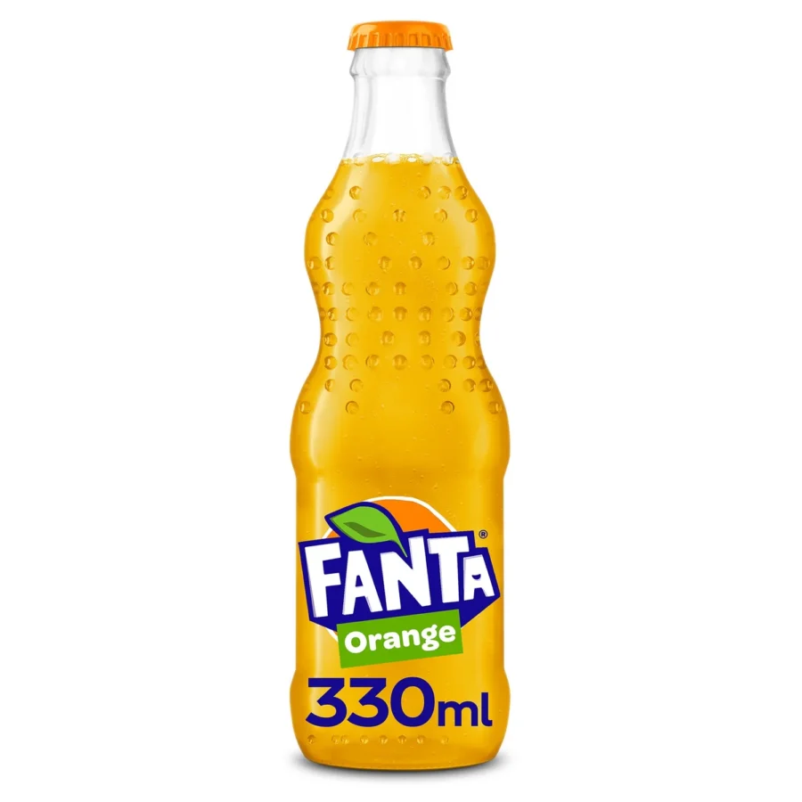 Fanta Orange 24 x 330 ml Glasflaschen – Bild 2