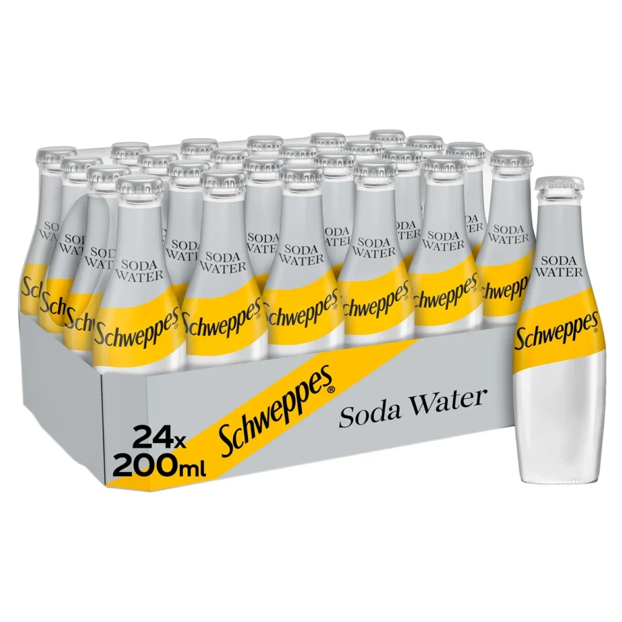 Schweppes Sodawasser 24 x 200 ml